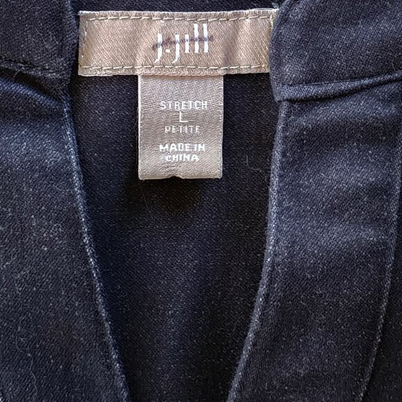 J Jill Dark Denim Tunic Shirt~LP - Picture 9 of 11